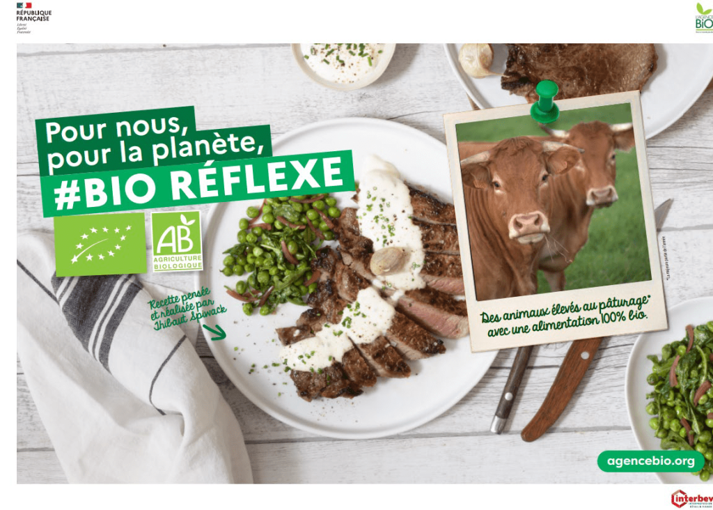 Interbev réaffirme les atouts des viandes bio avec la campagne Bio