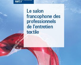 Gestion du linge : une 1ère édition pour Texcare France à Paris en novembre