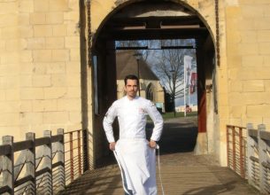 Vincent Vidal, nouveau chef du Mancel au Château de Caen