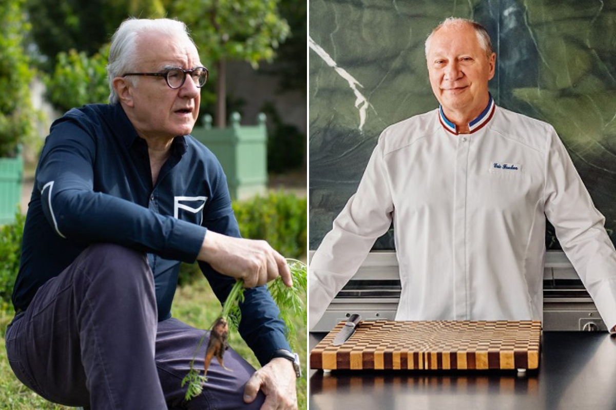 Alain Ducasse et Éric Frechon faits officiers de la Légion d’honneur