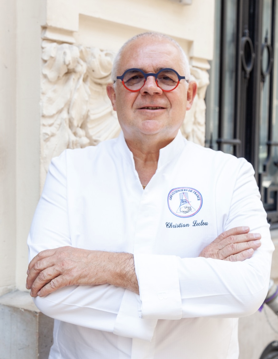 Christian Leclou, nouveau président des Cuisiniers de France