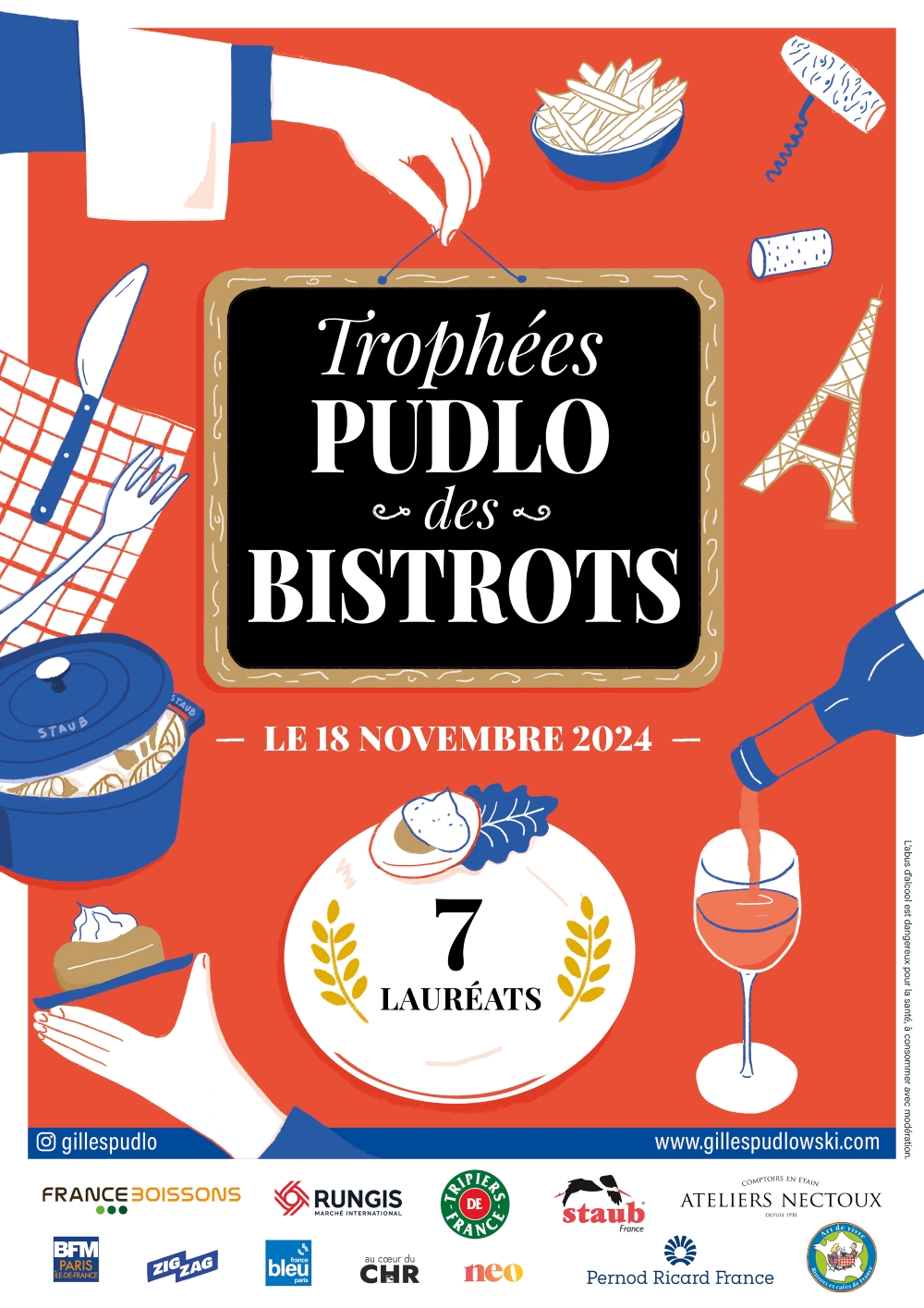 Les Trophées Pudlo des Bistrots de retour pour une 3e édition