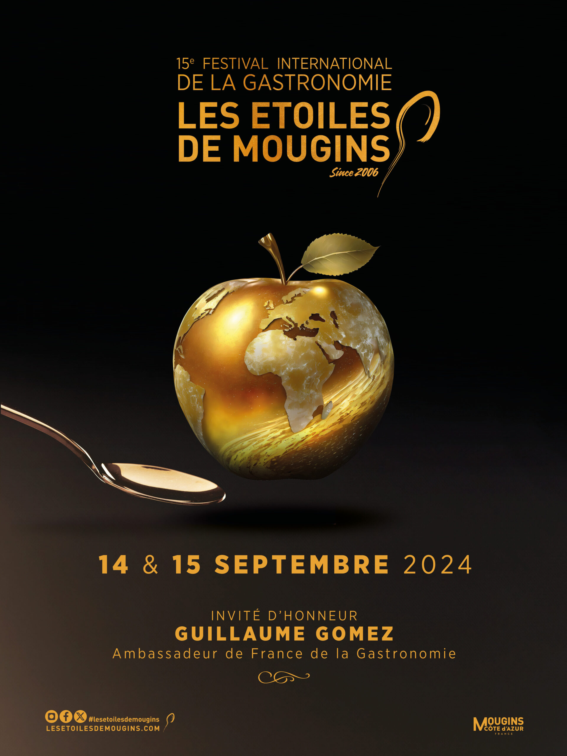 Guillaume Gomez invité d’honneur des 15e Etoiles de Mougins