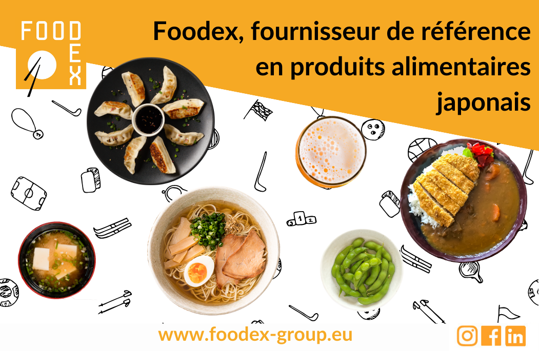 Foodex, fournisseur de référence en produits alimentaires japonais