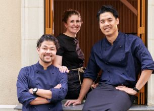 Yuma Nishioka, Anaïs et Yuta Mitsunari ouvrent Le Sourire à Angers