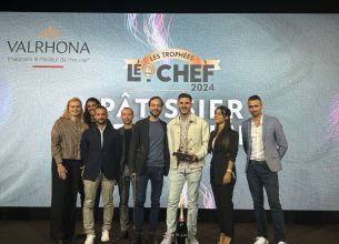 38èmes Trophées Le Chef : Pierre-Jean Quinonero élu Pâtissier de l’année 2024