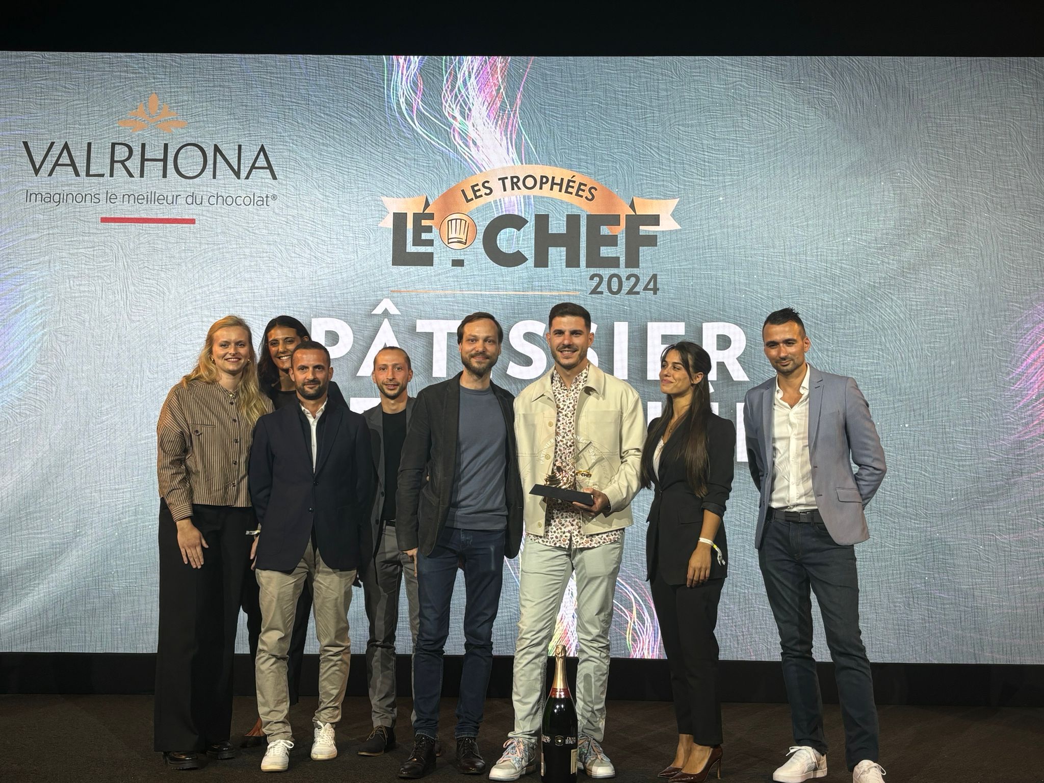 38èmes Trophées Le Chef : Pierre-Jean Quinonero élu Pâtissier de l’année 2024