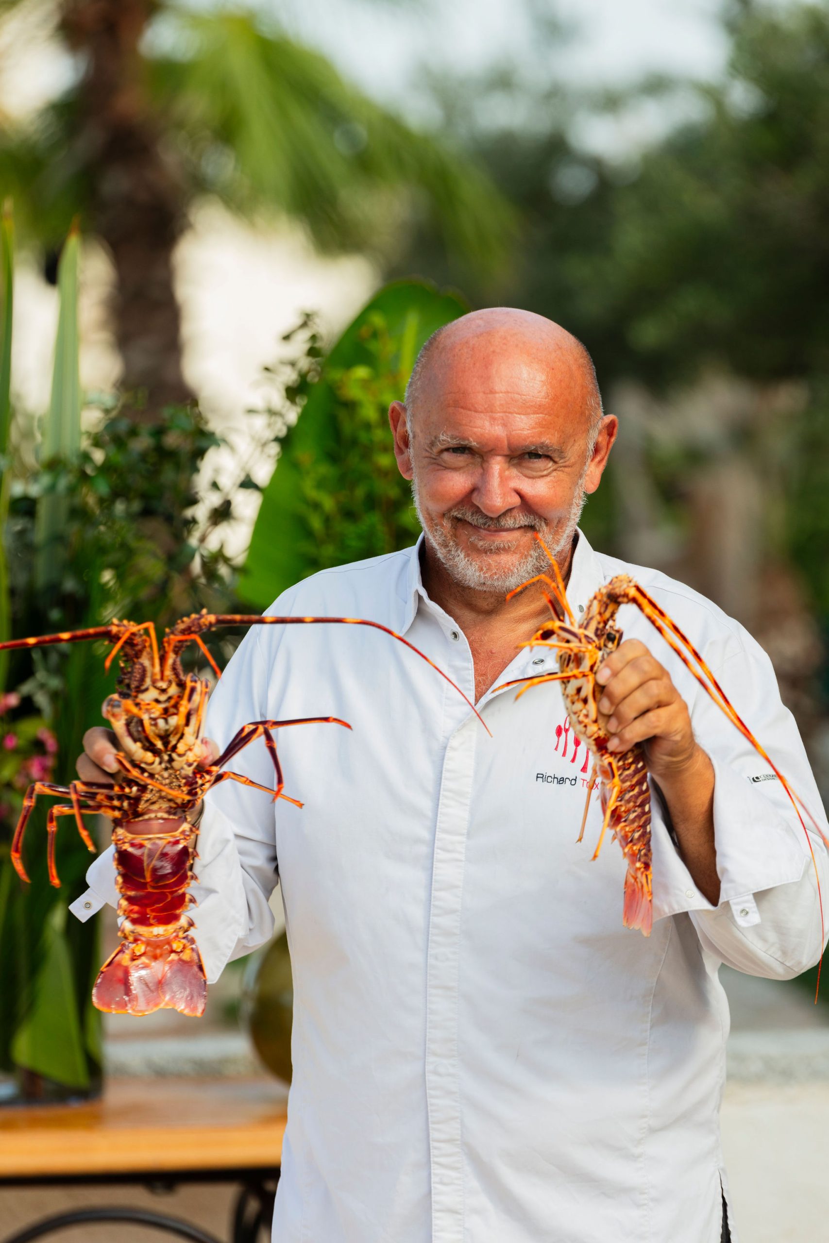 Richard Toix, chef du restaurant Le Charlie au domaine de Bella Vista