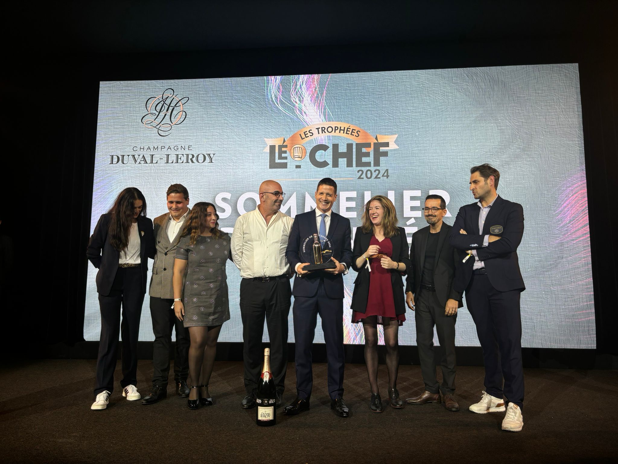 38èmes Trophées Le Chef : Emmanuel Cadieu élu Sommelier de l’année 2024