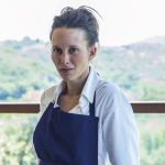 Une table éphémère par Amélie Darvas aux Chalets du Mont d’Arbois