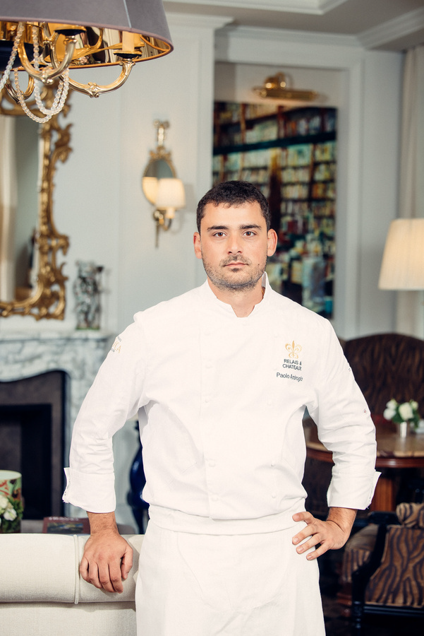 Paolo Ambrogio, nouveau chef de l’hôtel Splendide Royal Paris