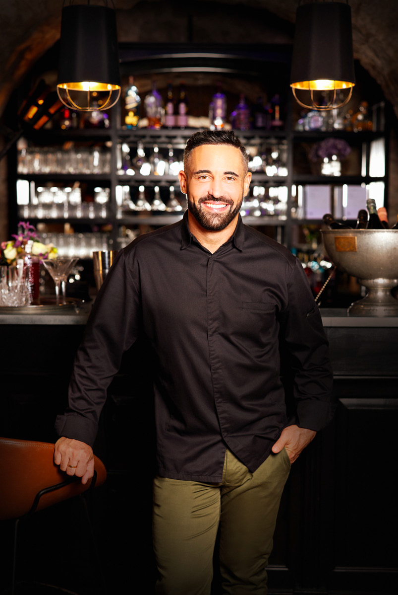 Valentin Néraudeau aux commandes du restaurant Le M. au Musée du vin