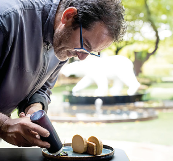 Laurent Peugeot, nouveau chef du Grand Hôtel La Cloche à Dijon